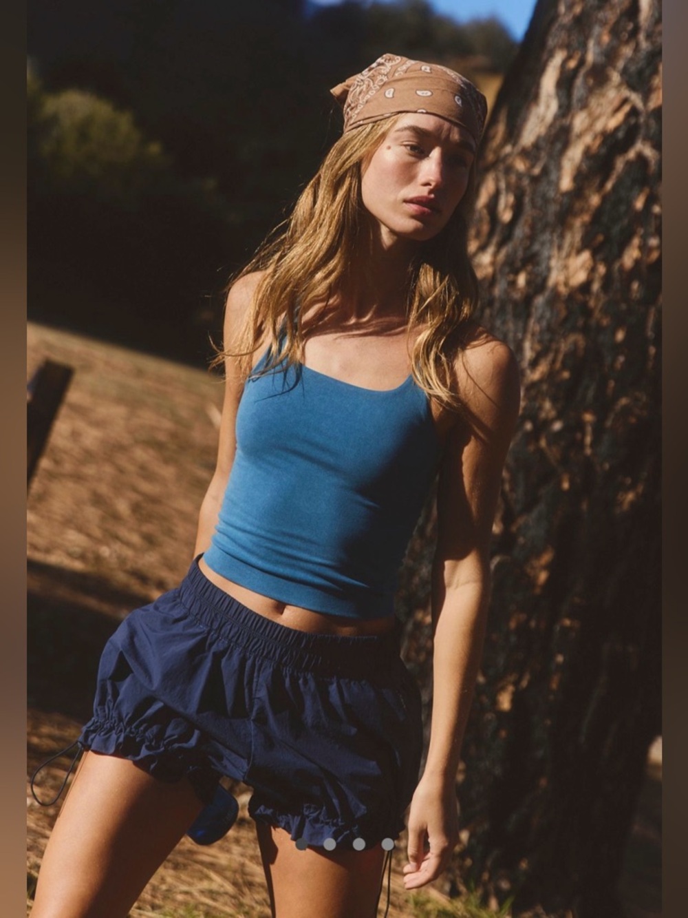 Free People Go To Smooth Square Neck Cami